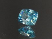 Very shiny and sparkling sky blue zircon cushion, discounted and affordable