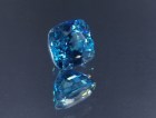 Exquisite A grade color Cambolite cushion cut blue zircon, professional supplier for quality jewelry