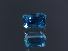 Cambolite Gem: 5ct+ Trimmed Baguette (Octagon / Step Cut) Deep A Grade Top Best Blue Zircon from Cambodia