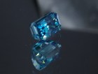 Cambolite Gem: 5ct+ Trimmed Baguette (Octagon / Step Cut) Deep A Grade Top Best Blue Zircon from Cambodia