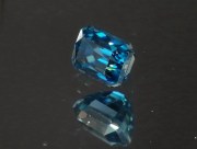 Cambolite Gem: 5ct+ Trimmed Baguette (Octagon / Step Cut) Deep A Grade Top Best Blue Zircon from Cambodia