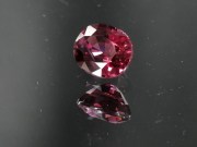 Beautiful oval Rhodolite Garnet discounted on sale due to 1 inclusion and 1 chip that are not visible to the naked eye. 