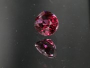 Beautiful oval Rhodolite Garnet discounted on sale due to 1 inclusion and 1 chip that are not visible to the naked eye. 