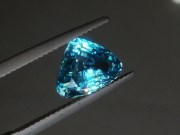 Sky blue Zircon trillion cut 5ct