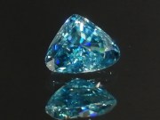 Sky blue Zircon trillion cut 5ct