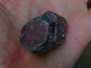 Interesting specimen of a double ruby crystal unheated