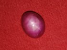Perfect 6 branches natural star ruby cabochon