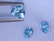 6 millimeters calibrated natural blue zircon wholesale or retail of heart shaped blue Zircon gemstones for professional jewelry designers and creators