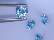 6 millimeters calibrated natural blue zircon wholesale or retail of heart shaped blue Zircon gemstones for professional jewelry designers and creators