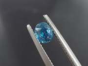 Mini Royal Blue Zircon Oval Gemstone For Sale Grade A Best Color Specimen. 