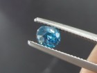 Mini Royal Blue Zircon Oval Gemstone For Sale Grade A Best Color Specimen. 