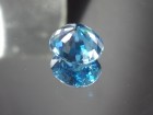Extra large Blue Zircon from Cambodia for Sale with great peacock blue colour. This Zircon is completely spotless, perfectly clean (FL) and cut in a Cushion shape. 
