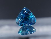 AAA grade best color wide heart shape blue zircon wide 6ct+ loose gemstone to buy for sale. 