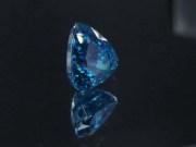 Exquisite and premium gemstone, top grade A large  9ct- blue Zircon pear to trillion shaped for Pendant. 