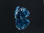 Exquisite and premium gemstone, top grade A large  9ct- blue Zircon pear to trillion shaped for Pendant. 