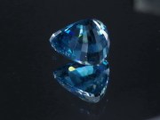 Exquisite and premium gemstone, top grade A large  9ct- blue Zircon pear to trillion shaped for Pendant. 