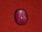Large 6 pointed star natural star ruby cabochon by professional gemstones supplier