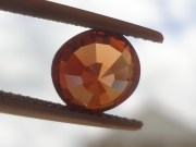 Fantastic vivid 3.32ct mandarin orange natural unheated Cambodian Zircon.