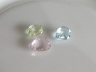 Colourful pastel pink yellow and blue Beryl set