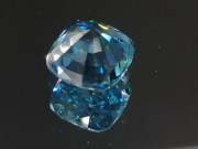 Quality B grade color Starlite / blue Zircon cushion for professional jewelry