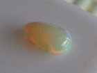 Pear Shape Cabochon of Welo Opal, Ethiopia