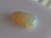 Pear Shape Cabochon of Welo Opal, Ethiopia