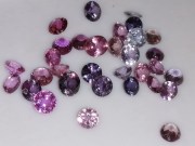 Pailin Multi-Chrome Sapphire, Colorchange, purple, pink, blue, orange, magenta