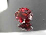 Deep Red Pailin Pyrope Garnet 8.20ct Wide Oval to Cushion Cut used for magnetic healing jewelry