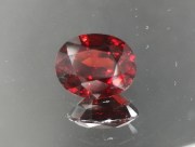 Deep Red Pailin Pyrope Garnet 8.20ct Wide Oval to Cushion Cut used for magnetic healing jewelry