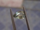 Good value for money Sapphire, pale green pear shape Sapphire from Madagascar 