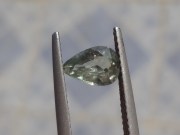 Good value for money Sapphire, pale green pear shape Sapphire from Madagascar 