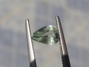 Good value for money Sapphire, pale green pear shape Sapphire from Madagascar 