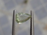 Cheap and Affordable Sapphire, pale pastel yellow pear shape Sapphire from Madagascar 