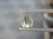 Cheap and Affordable Sapphire, pale pastel yellow pear shape Sapphire from Madagascar 