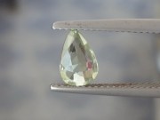 Cheap and Affordable Sapphire, pale pastel yellow pear shape Sapphire from Madagascar 