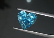 Pastel blue wide heart shape blue zircon wide 6ct+ loose gemstone to buy for best value affordable pendant jewelry