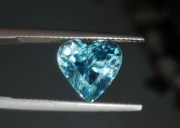 Pastel blue wide heart shape blue zircon wide 6ct+ loose gemstone to buy for best value affordable pendant jewelry