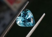 Pastel blue wide heart shape blue zircon wide 6ct+ loose gemstone to buy for best value affordable pendant jewelry