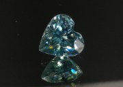 Pastel blue wide heart shape blue zircon wide 6ct+ loose gemstone to buy for best value affordable pendant jewelry