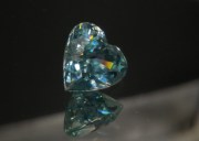 Pastel blue wide heart shape blue zircon wide 6ct+ loose gemstone to buy for best value affordable pendant jewelry