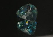 Pastel blue wide heart shape blue zircon wide 6ct+ loose gemstone to buy for best value affordable pendant jewelry