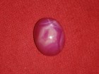Perfect 6 pointed star natural star ruby cabochon for pendant or ring jewelry