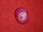 Perfect 6 pointed star natural star ruby cabochon for pendant or ring jewelry