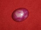 Perfect 6 pointed star natural star ruby cabochon for pendant or ring jewelry