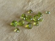 Round Peridot / Olivine Wholesale Lot