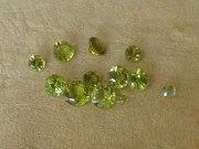 Round Peridot / Olivine Wholesale Lot