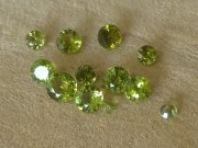 Round Peridot / Olivine Wholesale Lot