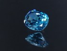 Wide and large Blue Zircon from Cambodia for Sale with great peacock blue colour. This Zircon is completely spotless, perfectly clean (FL) and cut in a Cushion shape. 