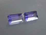 Affordable Purple Iolite Gemstones Pair