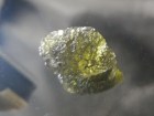 Top Grade Olive Green Moldavite Crystal Specimen from Czech Republic